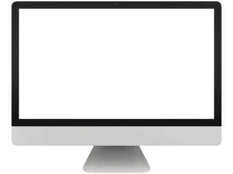 Desktop computer Stock Illustration