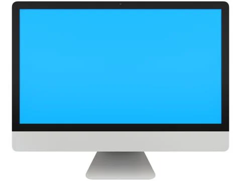 Desktop computer Stock Illustration