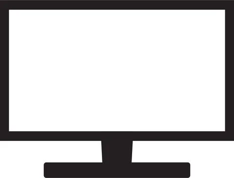 Desktop Computer Illustration Stock Illustration