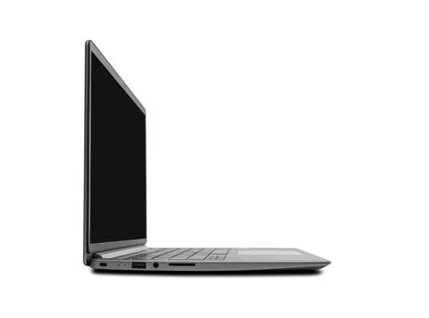 Desktop computer laptop on white background. Stock Illustration