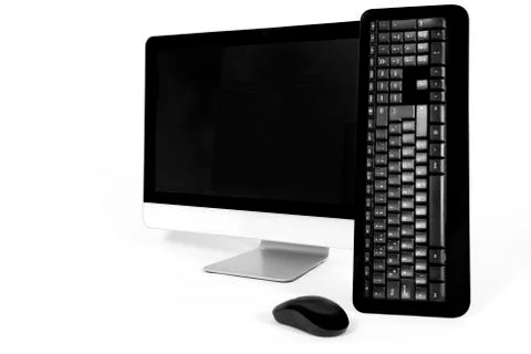Desktop computer Stock Photos