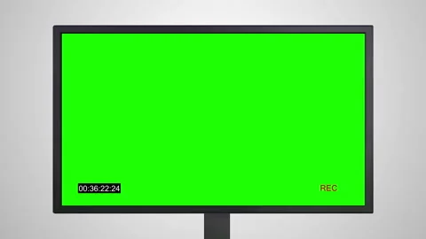 Desktop display of cctv Stock Footage 89549090