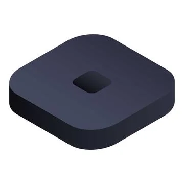 Desktop mini computer icon, isometric style Stock Illustration