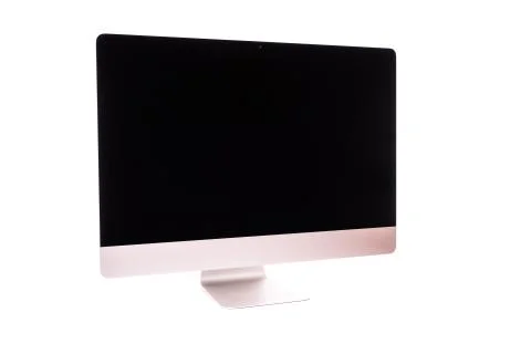 Desktop PC. Desktop computer isolated on a white background. Stock Photos