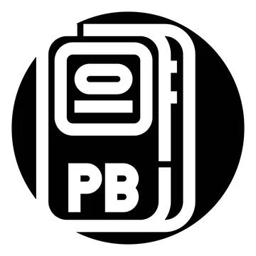 Desktop publishing software icon for page layout Stock Illustration