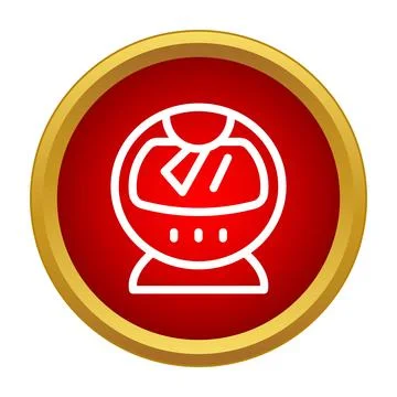 Desktop webcam icon for video calls and communication 스톡 일러스트