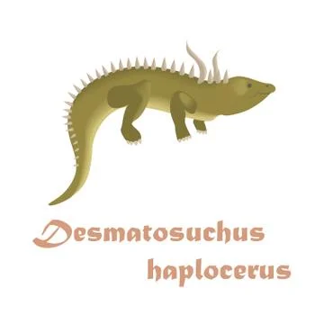 Desmatosuchus Stock Illustration