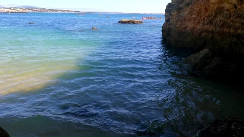 Desolate Beach on a Summer Day Stock Footage 284768190