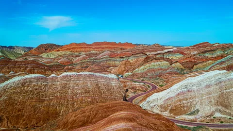 Desolate Great Northwest in China Vídeo Stock 161465565