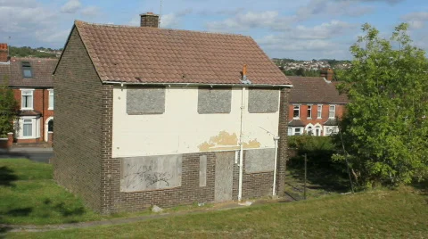 Desolate house 1 Video stock 862588