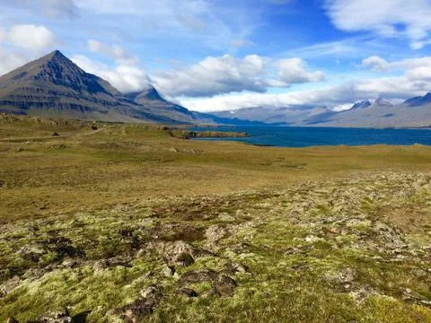 Desolate Iceland 写真素材