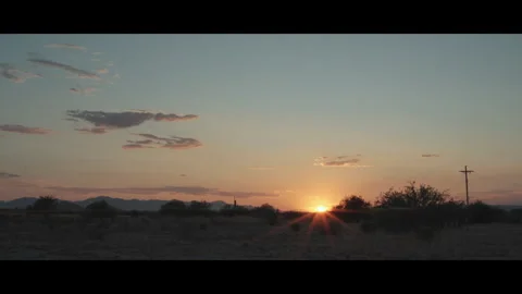 Desolate Sunset Stock Footage 262698356