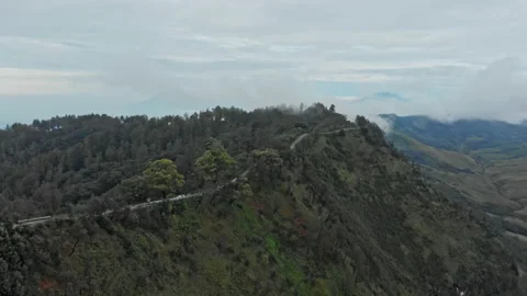 Desolated area at the Bromo volcano on Java Indonesia Stock Footage 235239502