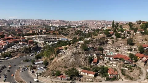 Desolated houses. Stock Footage 95540459