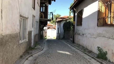 Desolated houses. Stock Footage 95541517
