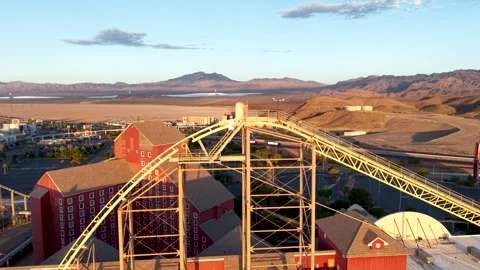 Desperado Roller Coaster at Buffalo Bills Hotel and Casino Stock Footage 340565359