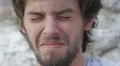 desperate and depressed young man ,sad boy crying HD Footage
