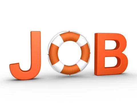 In a desperate need for a job Stock Illustration