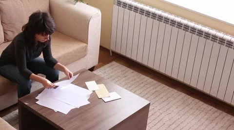 Desperate, sad and angry woman. Stock Footage