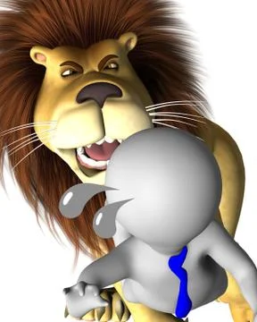 Desperate situation Stock Illustration