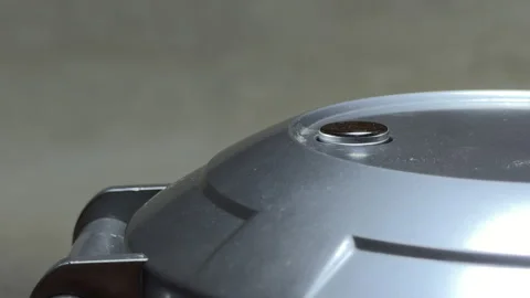 Desperate Struggle for Freshness: Coffee Vault Gasps as Air Escapes Stock Footage 329016238