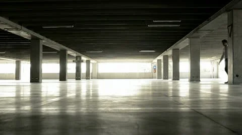 Desperated man in underground park; Full HD Photo JPEG Stock Footage 10593532