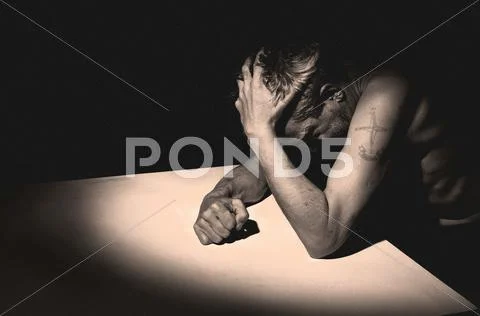 Desperation ... Stock Photos