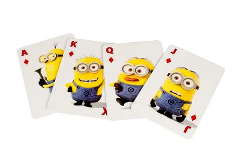 Despicable Me cards Stock Photos