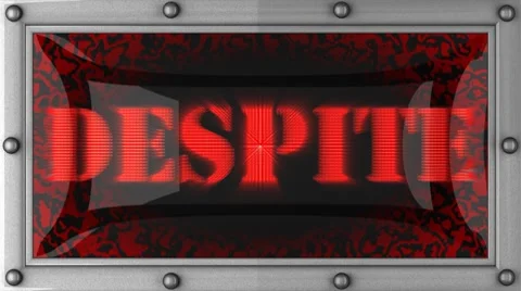Despite on led Stock Footage 8694172