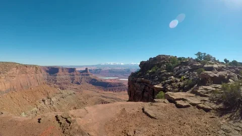 Desret Landscape overlook. Stock Footage 99753440