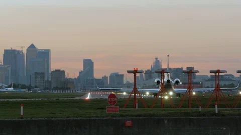 Dessault Falcon Stock Footage 96911377