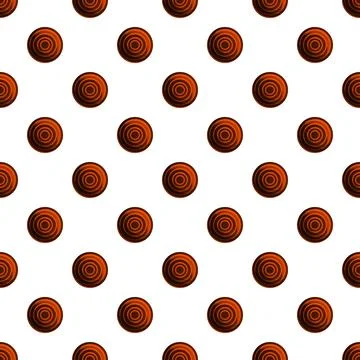 Dessert biscuit pattern seamless vector Illustrazione stock