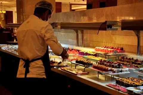 Dessert Buffet Stock Photos