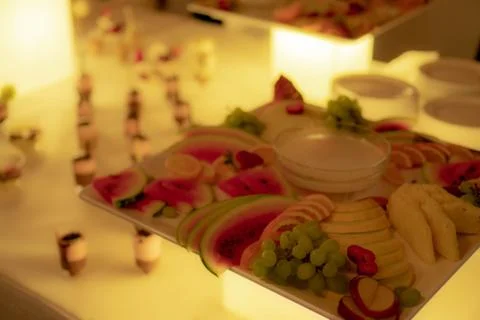 Dessert buffet Wedding Event Stock Photos