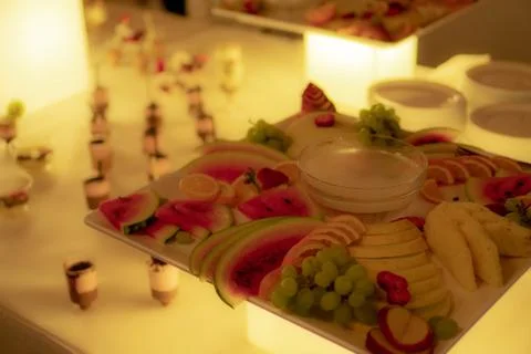 Dessert buffet Wedding Event Stock Photos