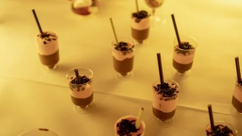 Dessert buffet Wedding Event Stock Photos
