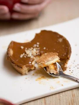Dessert in cafe Stock Photos