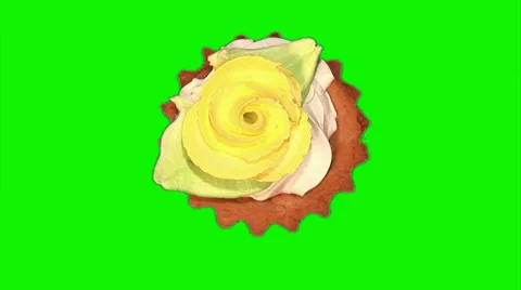 Dessert cake 01 Stock Footage 43558589