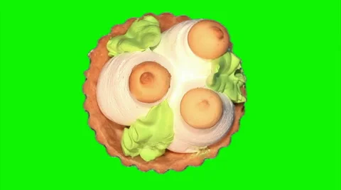 Dessert cake 04 Stock Footage 43558664