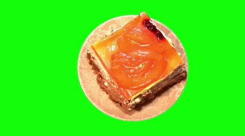 Dessert cake 07 Stock Footage 44445690