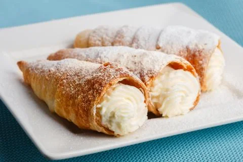 Dessert closeup Stock Photos