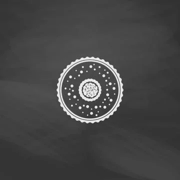 Dessert computer symbol Stock Illustration