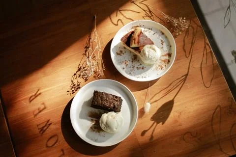 Dessert Dating Stock Photos