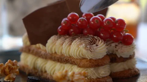 Dessert Stock Footage 128441800