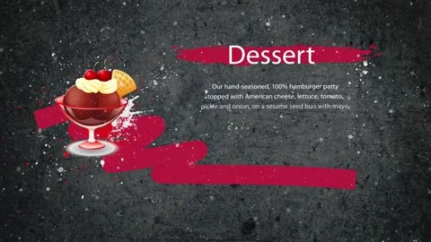 Dessert Stock Footage 268576510