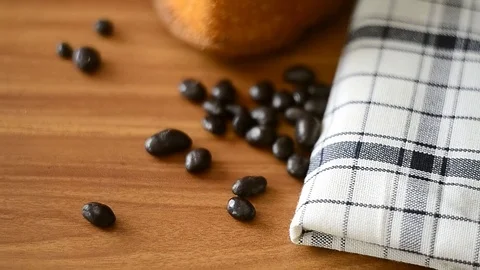 Dessert in the form of heart Stock Footage 74288389