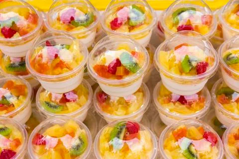 Dessert fruit. Stock Photos