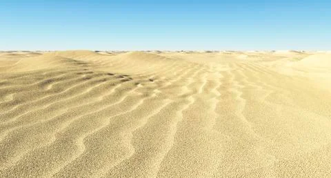 Dessert landscape Stock Illustration