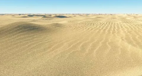 Dessert landscape Illustrazione stock