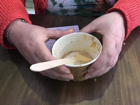 This is a dessert Stock Photos